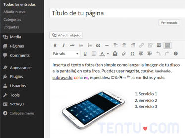 tentu-demo wordpress